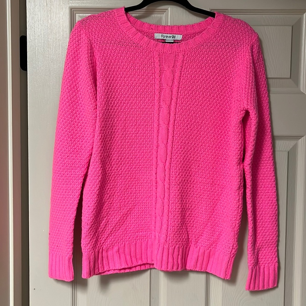 Neon Pink Sweater